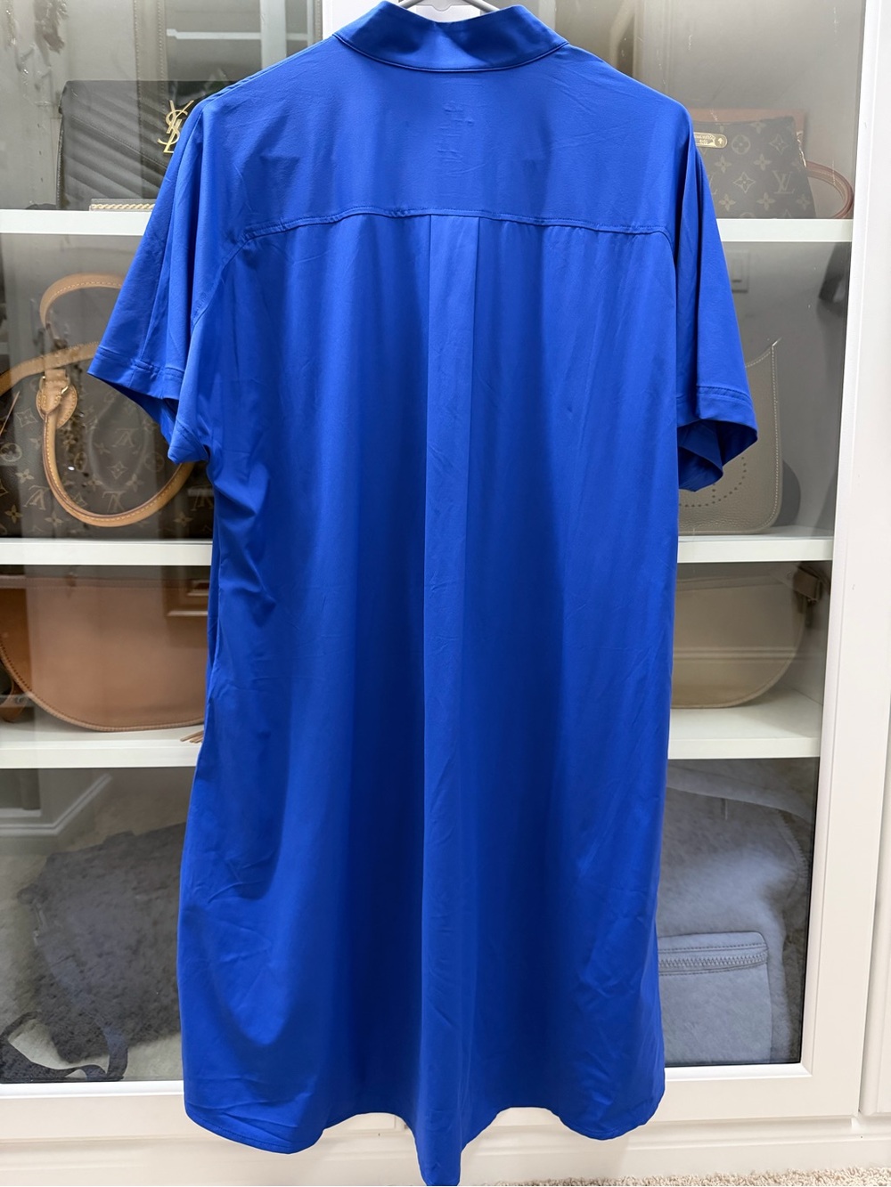 ADAY Anywhere Shirt Dress Lapis Blue - Picture 3 of 5